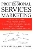 Marketing de servicios profesionales, C�mo las mejores firmas desarrollan marcas de primera, motores de captaci�n de clientes y culturas de desarrollo comercial exitosas, por Mike Schultz, John Doerr